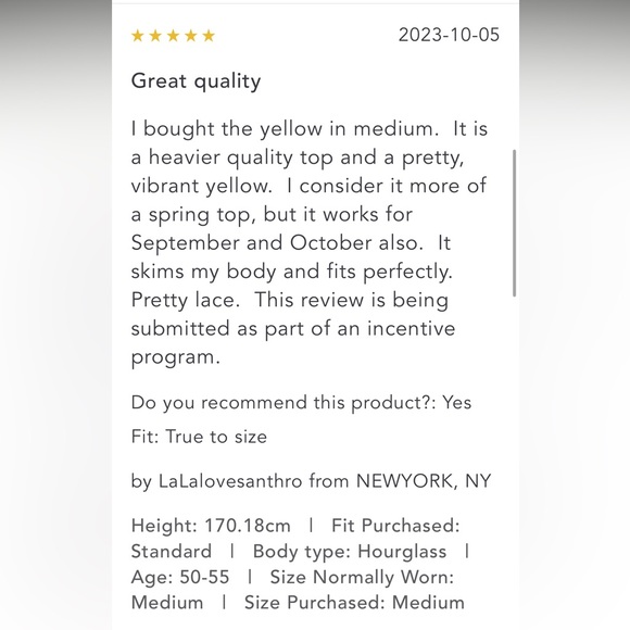 Anthropologie BWT English Factory Eyelet Puff-Sleeve Sweater Tee Size 1X. - Picture 10 of 16